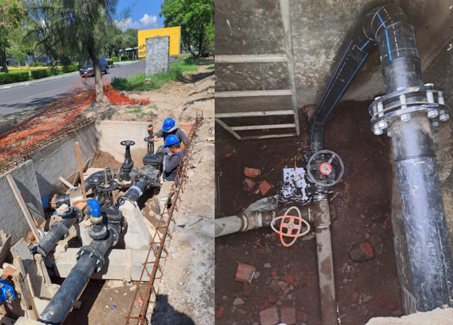 REHABILITACIÓN DE RED DE AGUA POTABLE, TRAMO MARIO DE LA CUEVA