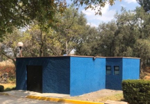 Rehabilitación de la bodega de jardinería en los Institutos de Investigaciones en Humanidades 